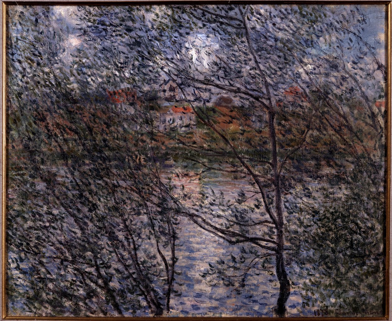 Primavera entre las ramas de Claude Monet