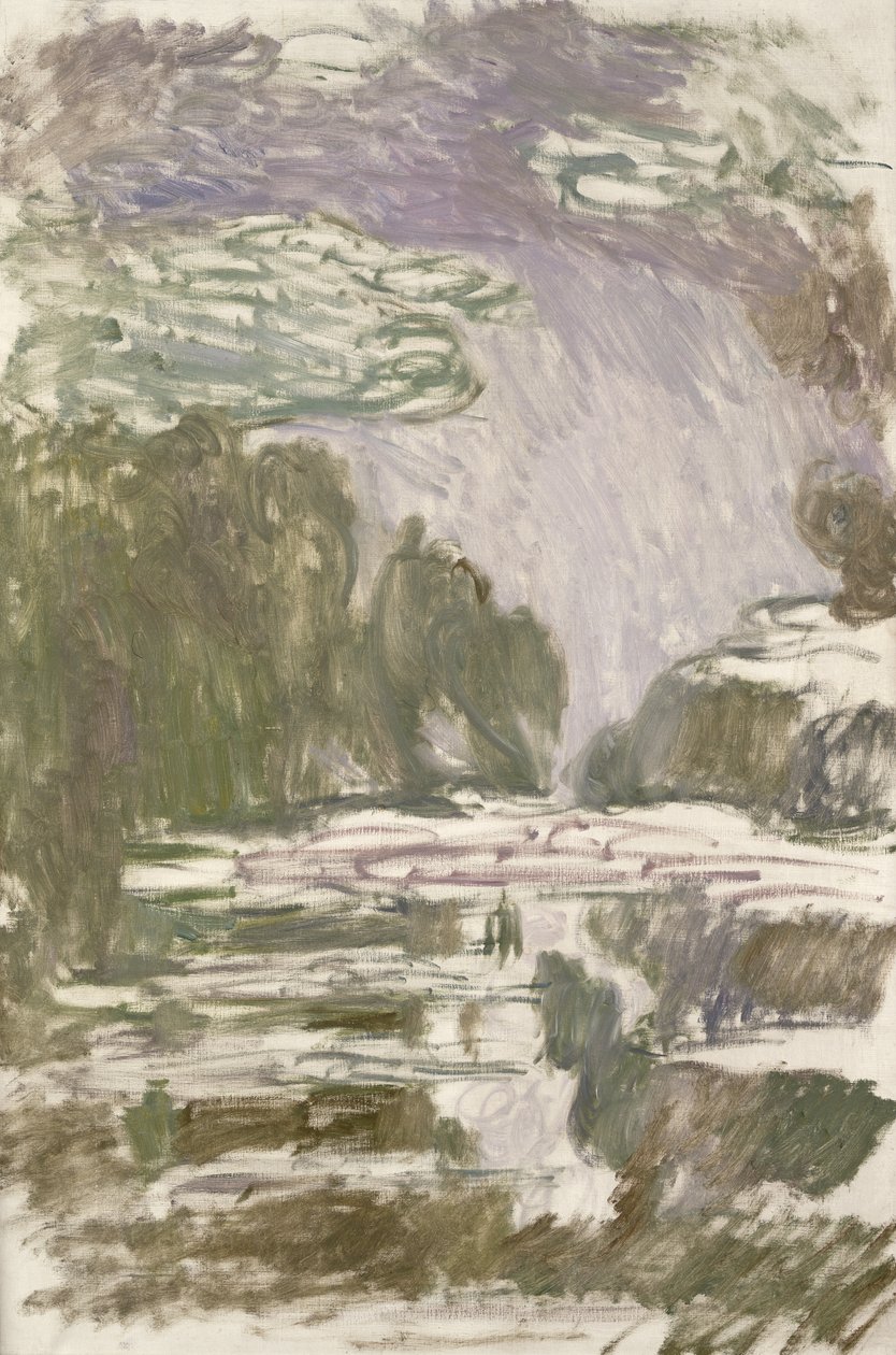 Estudio para los Nenúfares, 1907 de Claude Monet