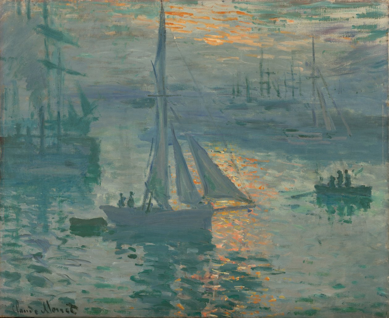 Amanecer (Marino) de Claude Monet