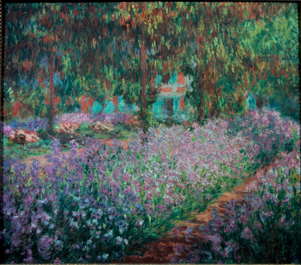 El jardín del artista en Giverny de Claude Monet