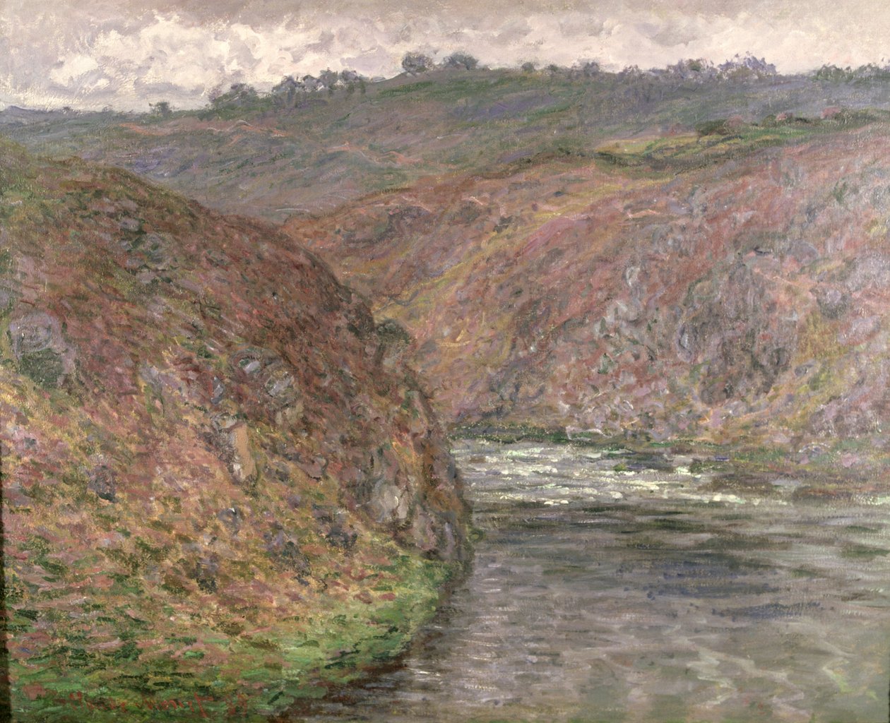 La Creuse, tiempo oscuro de Claude Monet