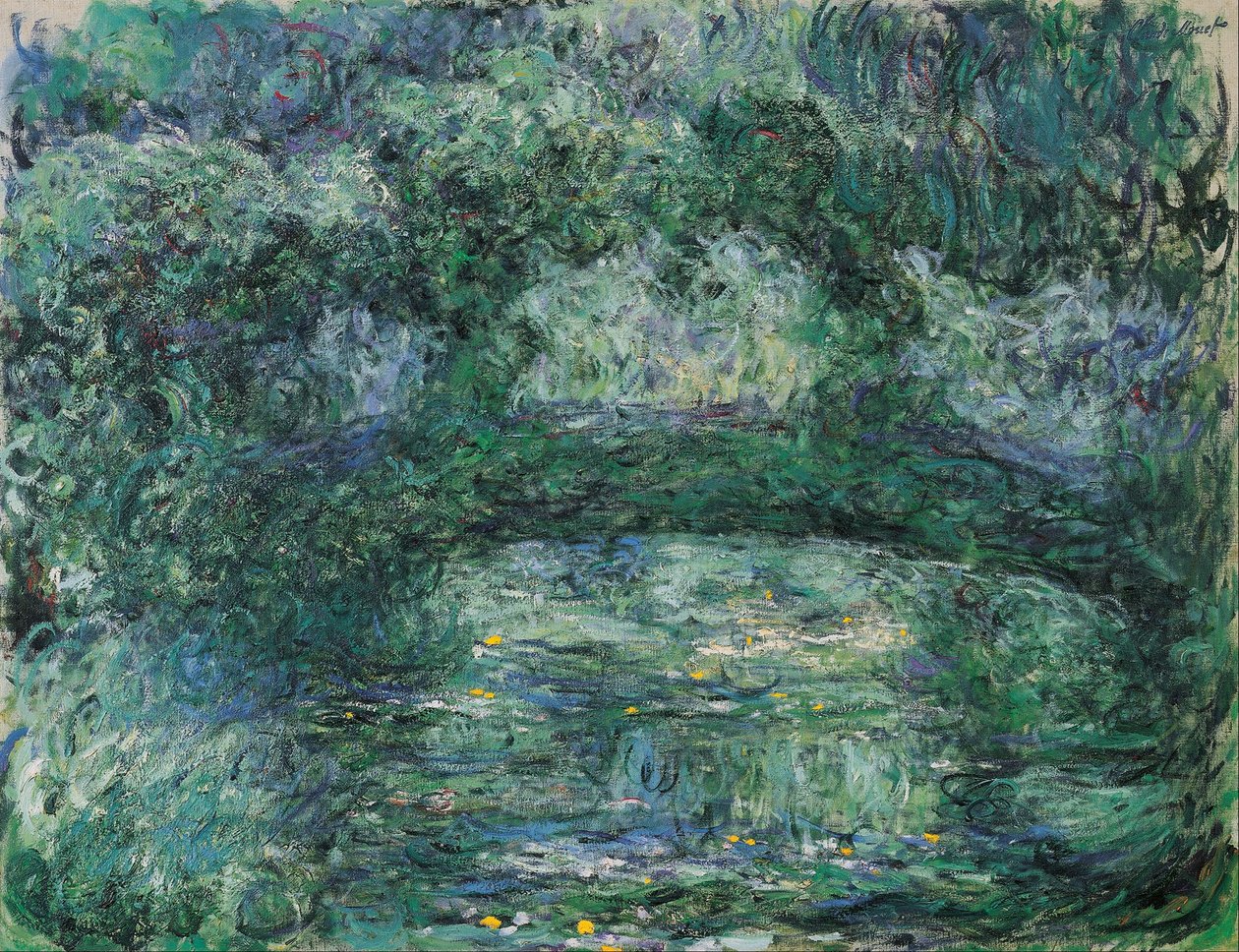 El puente japonés de Claude Monet