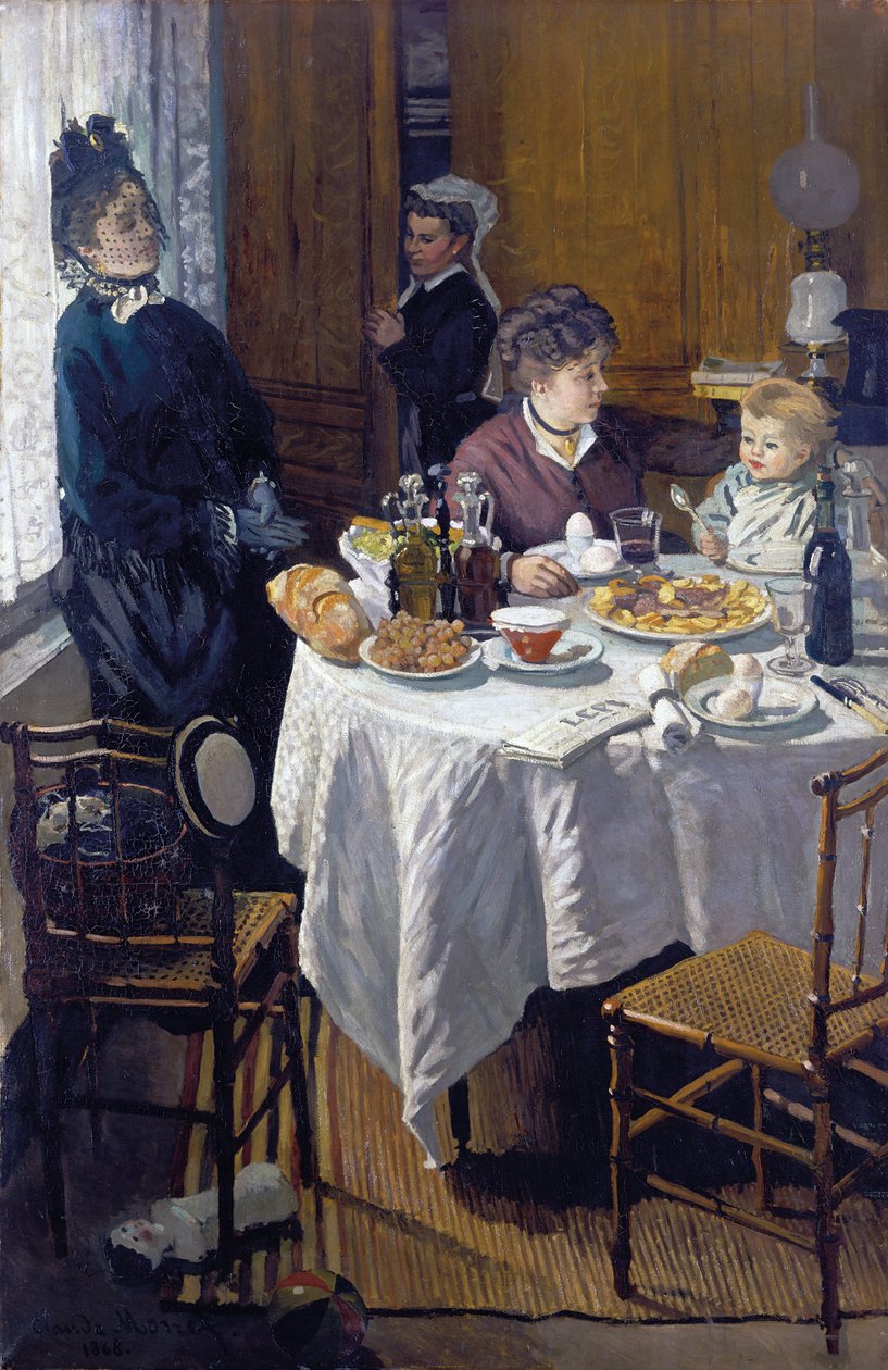 El almuerzo de Claude Monet