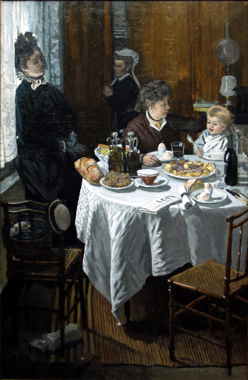 El almuerzo de Claude Monet