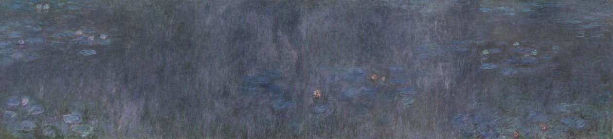 Los Nenúfares - Reflejos de árboles, 1914-1926 de Claude Monet