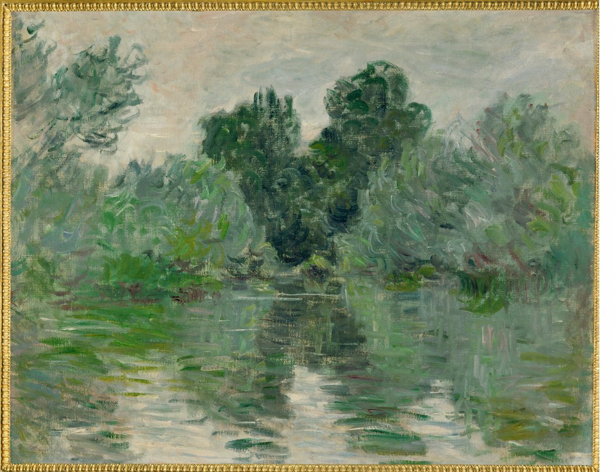 Un bras de la Seine (óleo sobre lienzo) de Claude Monet