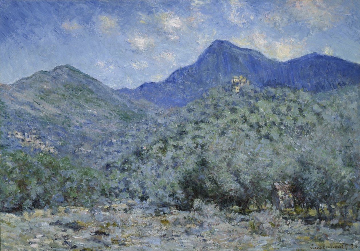 Valle Buona, cerca de Bordighera de Claude Monet