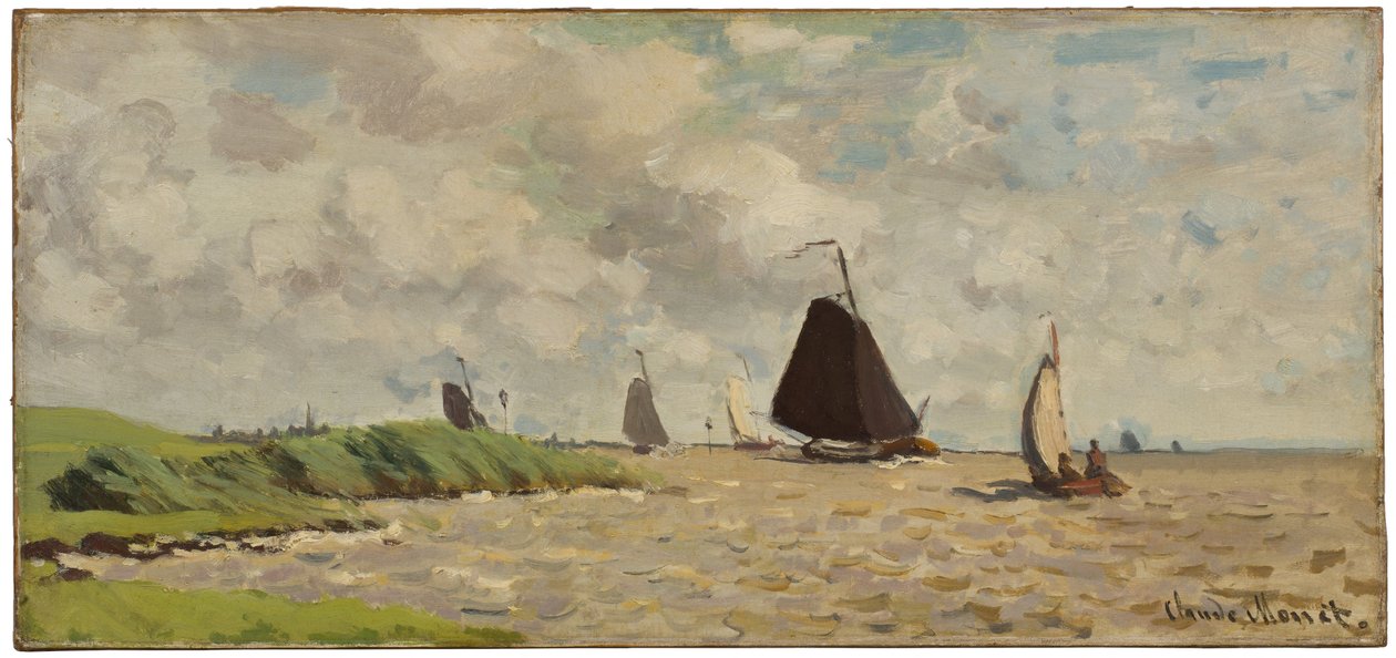 Vista desde Voorzan de Claude Monet