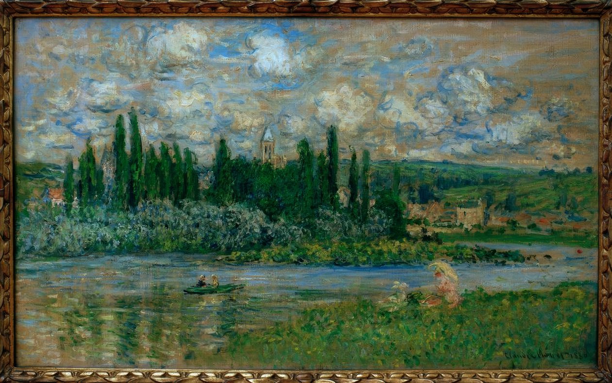 Vista de Vetheuil de Claude Monet