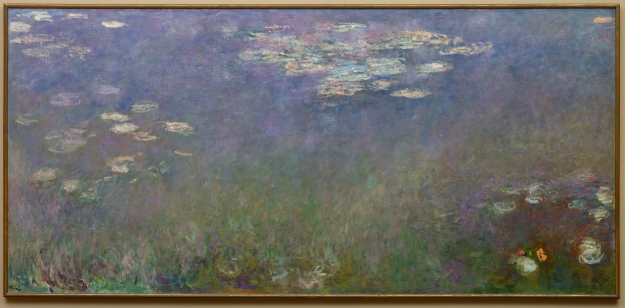 Nenúfares Agapanthus, c. 1915-26 de Claude Monet