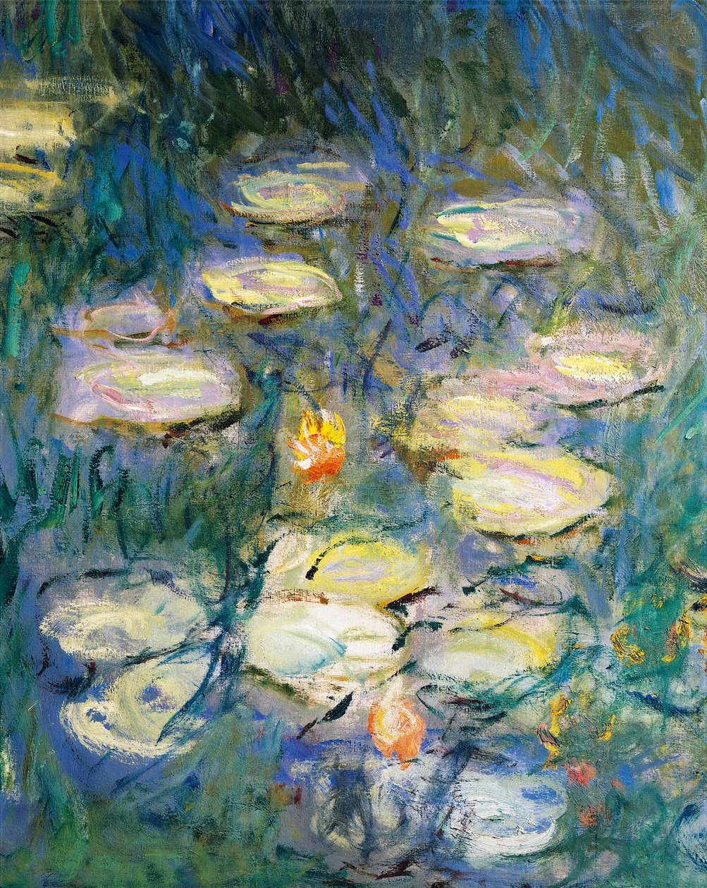 Nenúfares (detalle) de Claude Monet