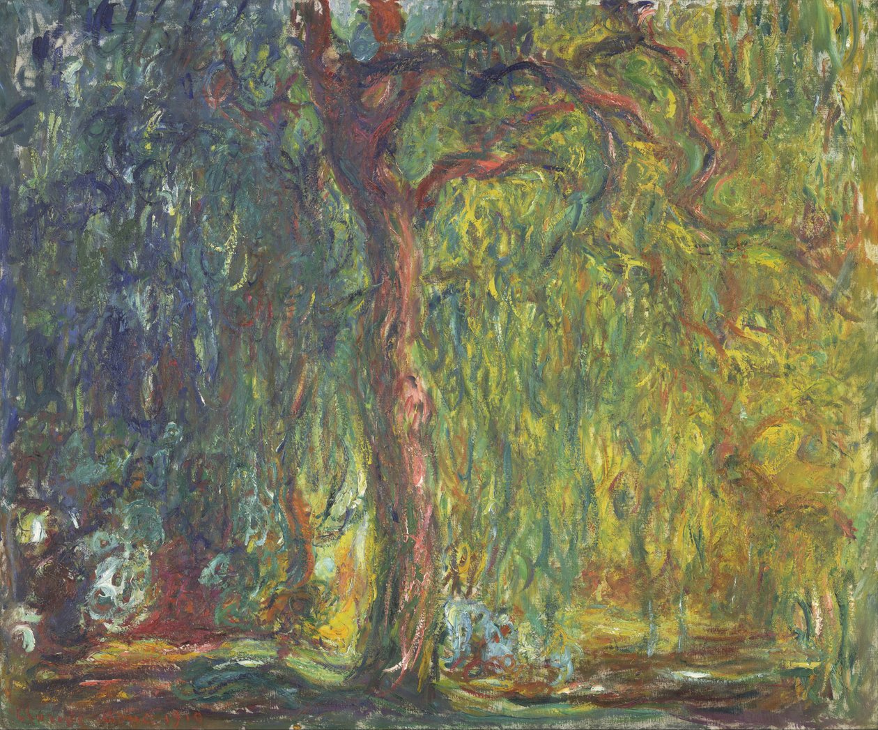 Sauce llorón de Claude Monet