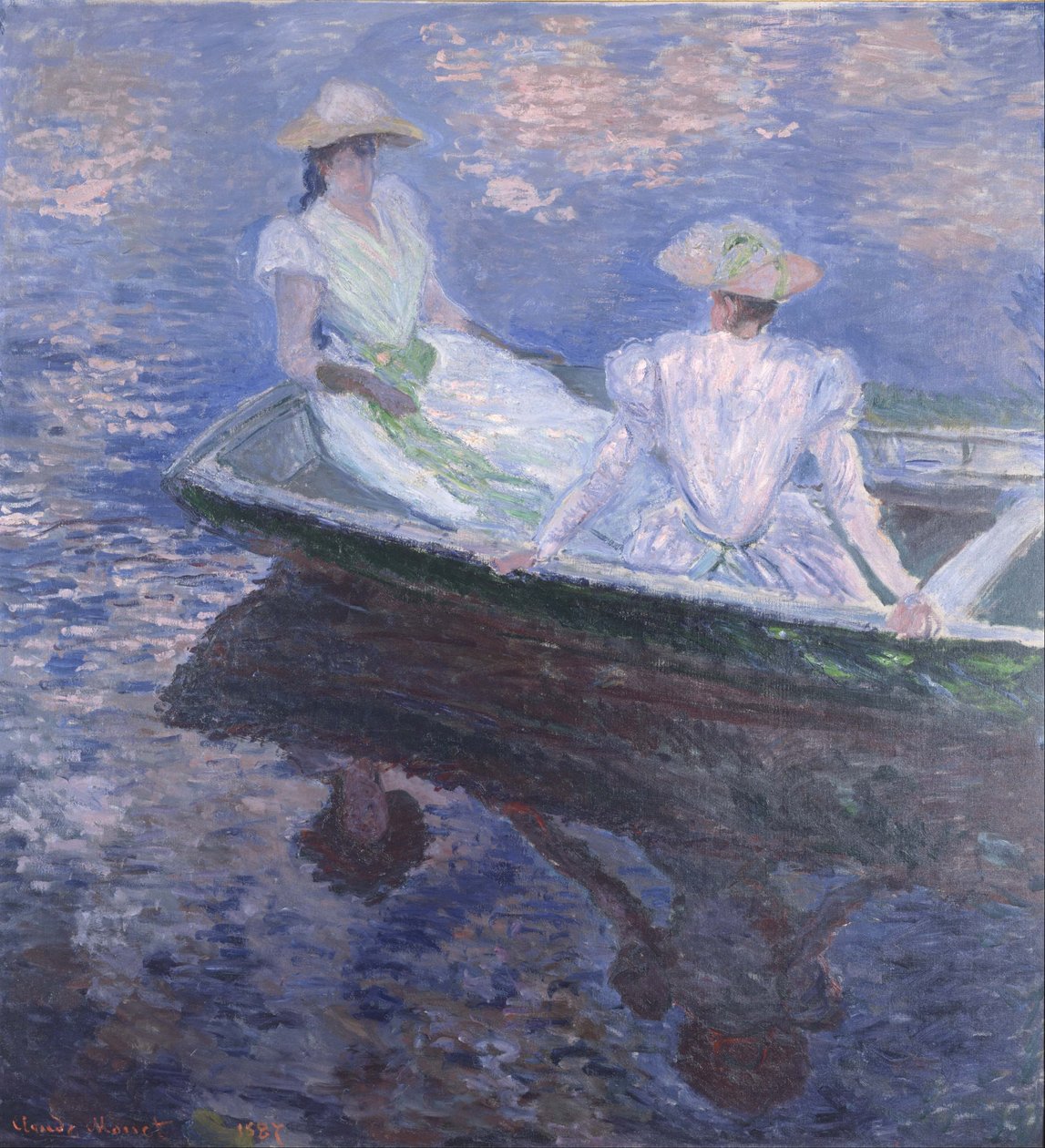 Paseos en barco de Claude Monet