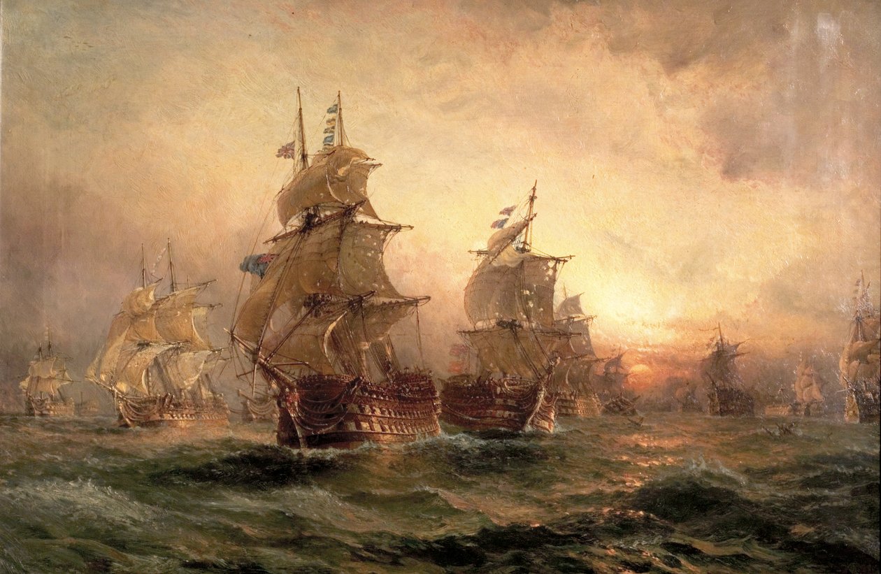 La Tarde de Trafalgar, 1890 de Claude T. Stanfield Moore