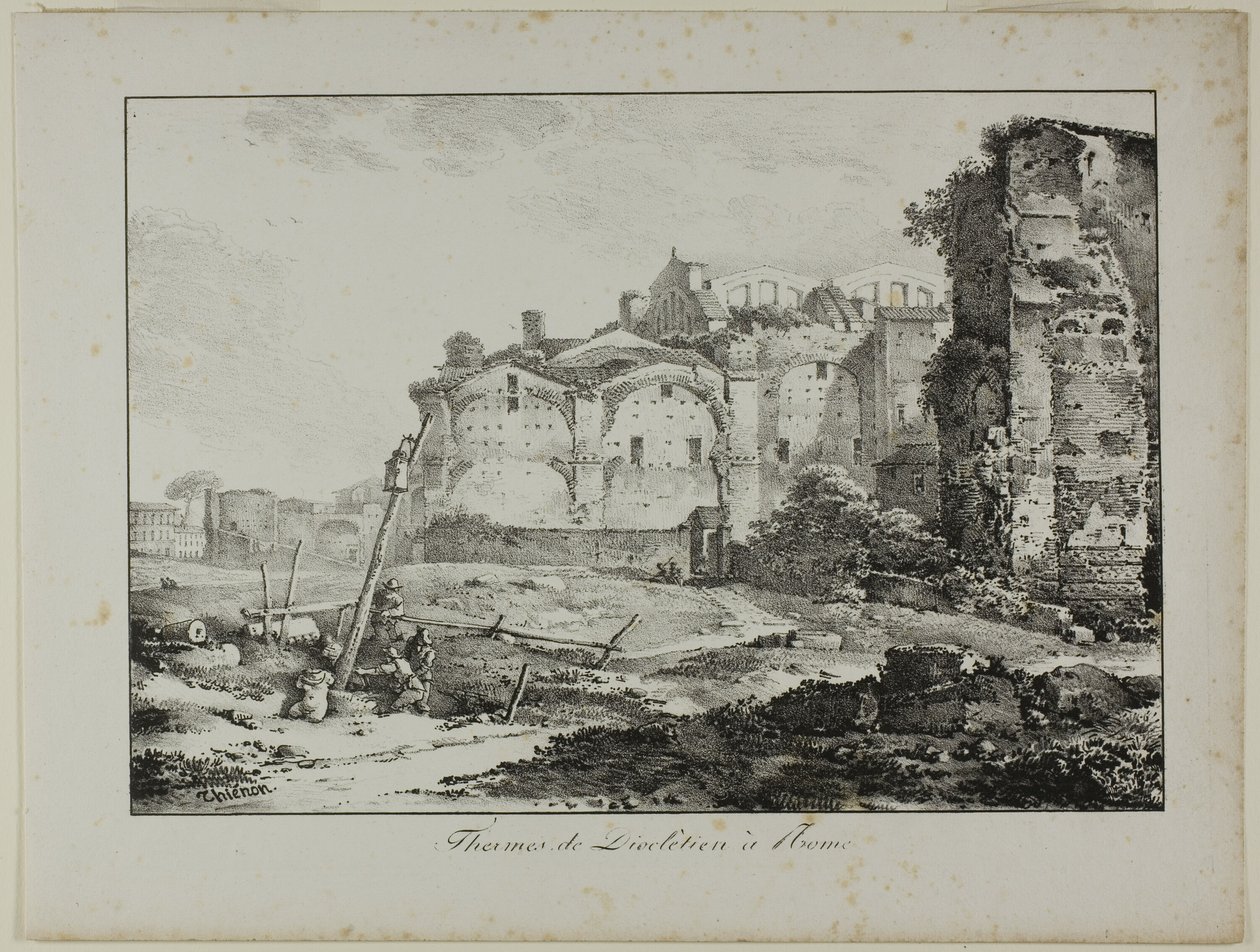 Baños de Diocleciano, Roma de Claude Thienon