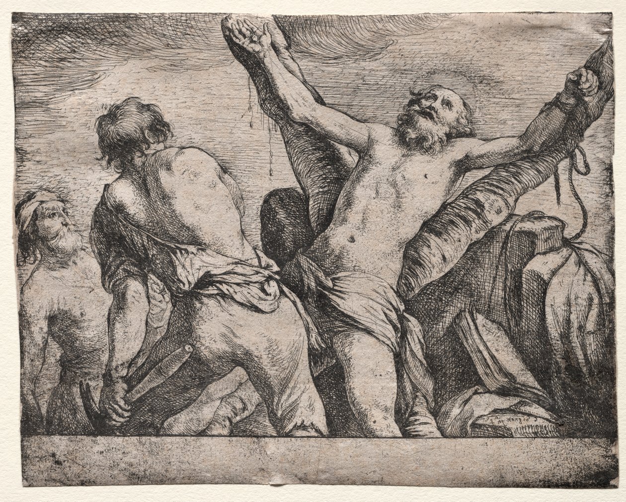The Martyrdom of St. Andrew de Claude Vignon