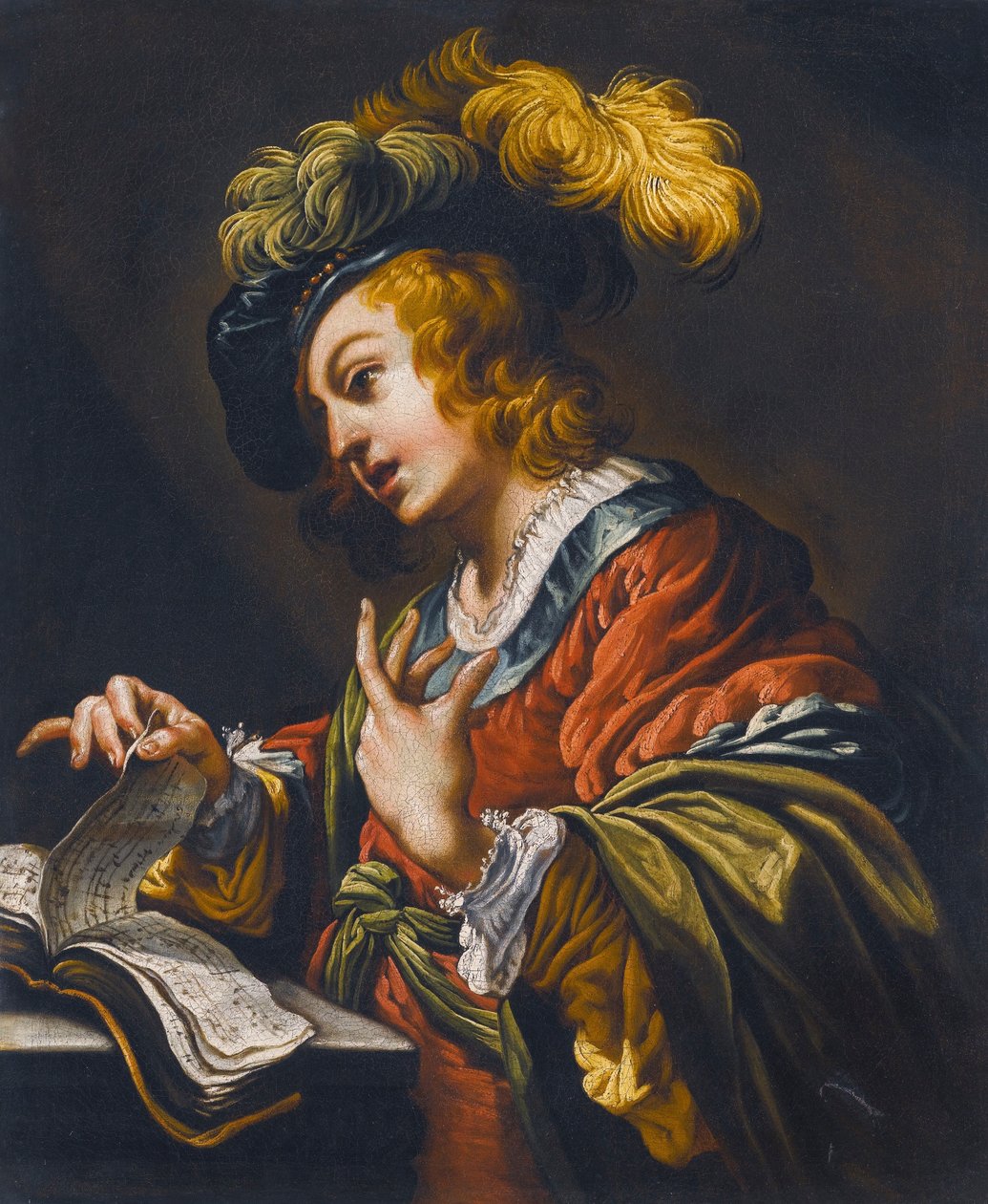 La joven cantante de Claude Vignon