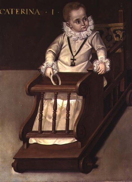 Retrato de una niña llamada Caterina, de un año de Claudio Coello