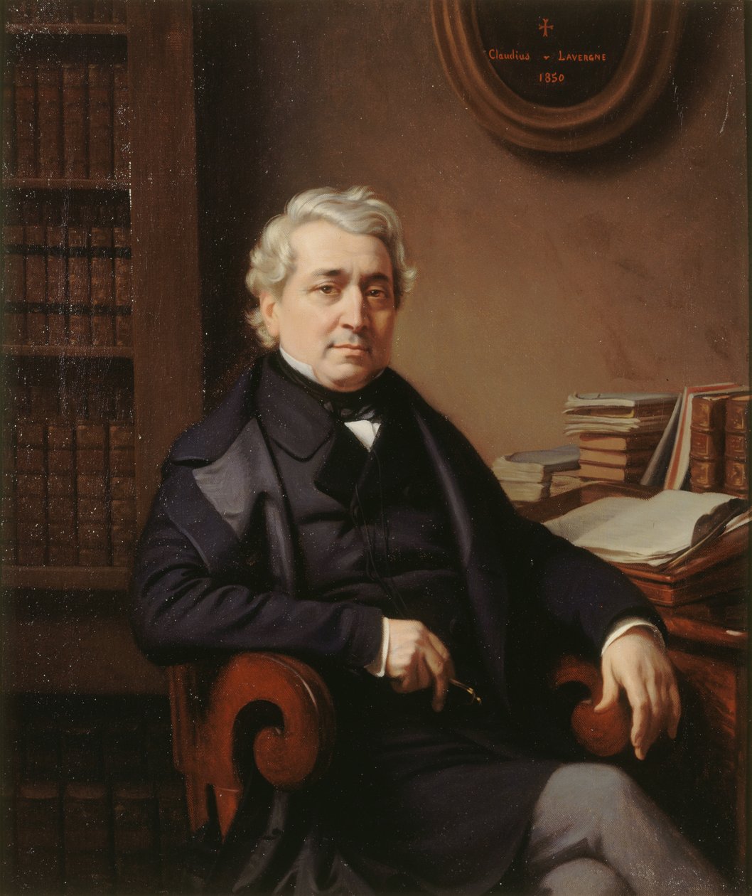 Retrato de Thomas-Marie-François Sauvage 1794-1877 de Claudius Lavergne