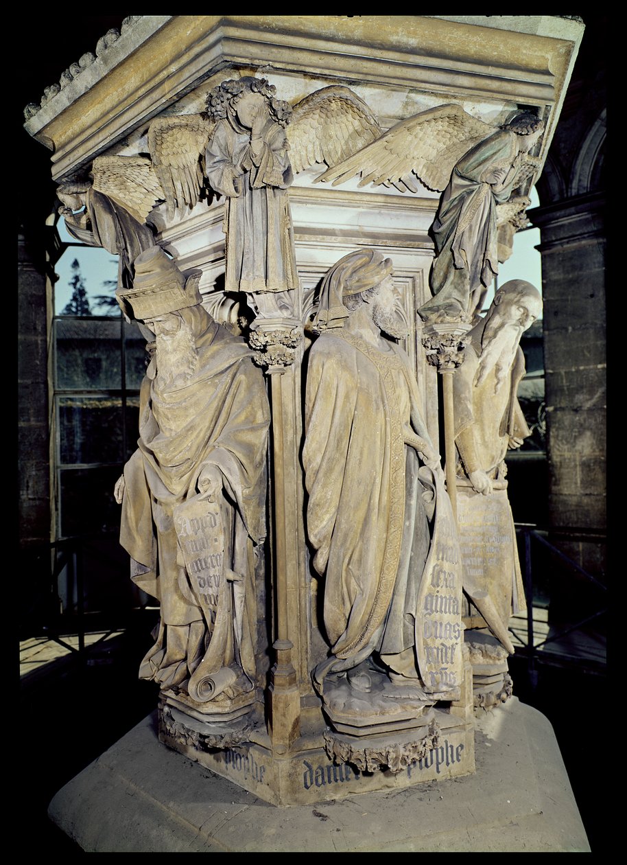 Pozo de Moisés (detalle) de Claus and Malouel, Jean Sluter