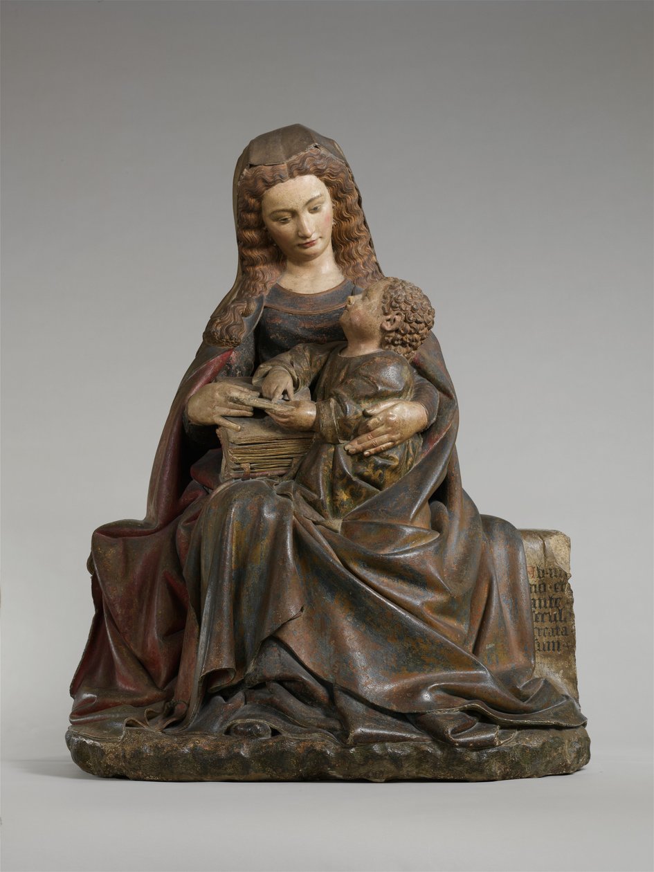 Virgen y Niño, c.1415-17 de Claus de Werve