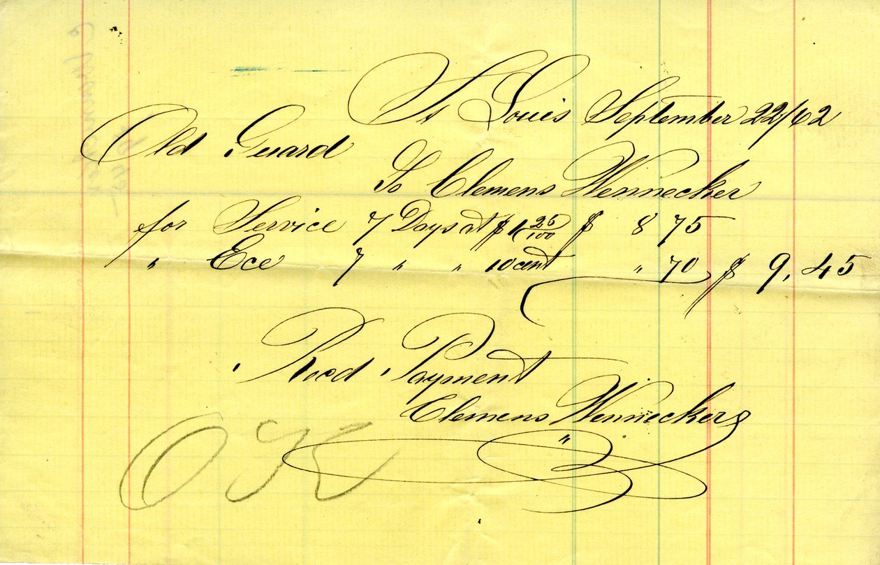 Pago por servicio de Clemens Wenneker