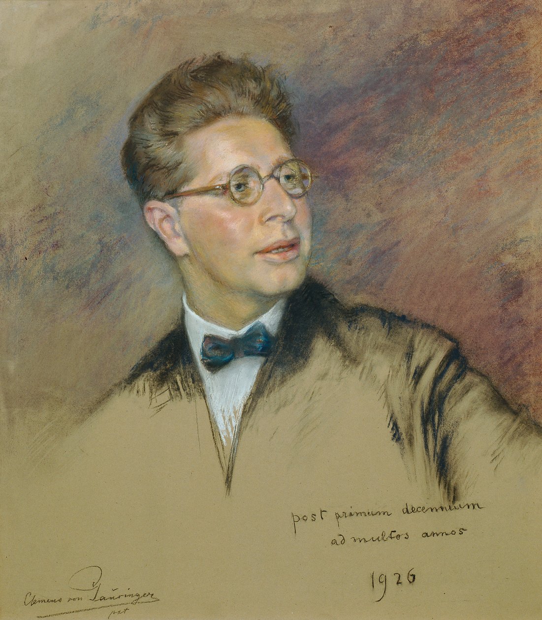 El profesor de música y crítico musical Prof. Josef Reitler de Clemens von Pausinger