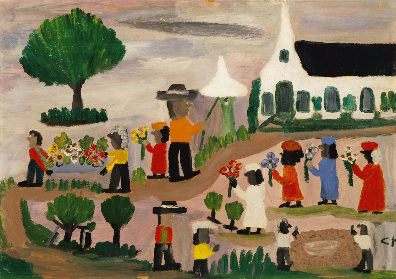 Procesión fúnebre de Clementine Hunter