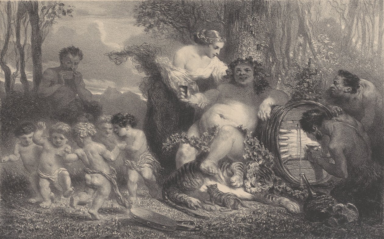 Intoxicación, 1858 de Célestin Nanteuil