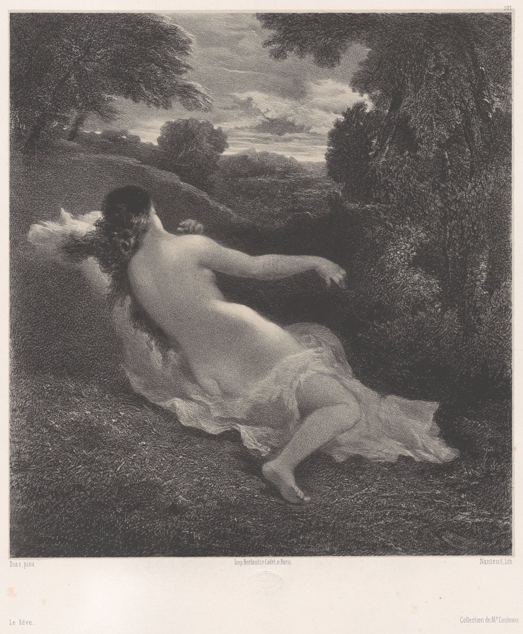 El sueño, ca. 1849-62 de Célestin Nanteuil