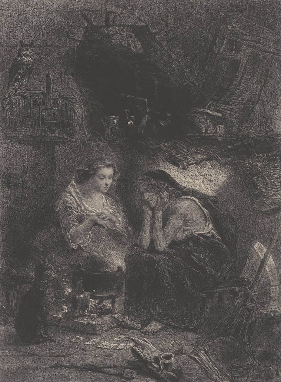 La poción, 1860 de Célestin Nanteuil