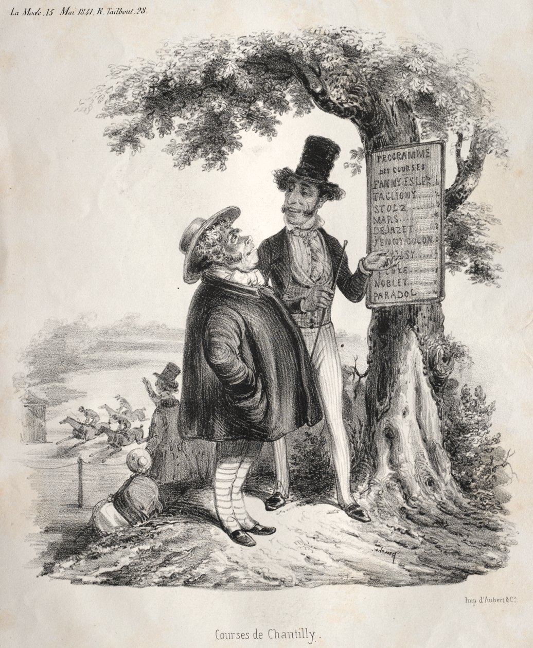 Carreras de Chantilly de Clémente Pruche