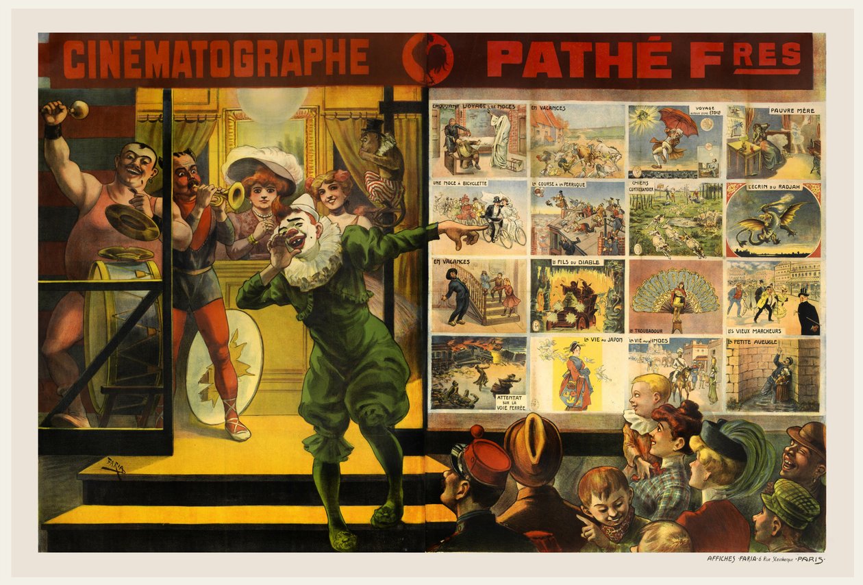 Cinématographe Pathé, 1906 de Cândido de Faria