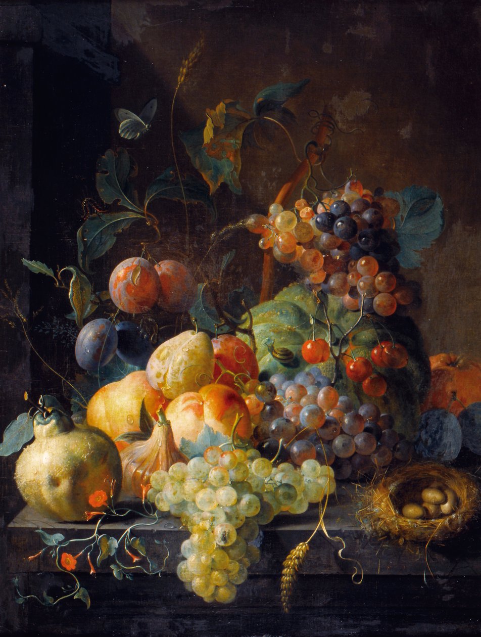 Naturaleza muerta con frutas de Coenraet Roepel
