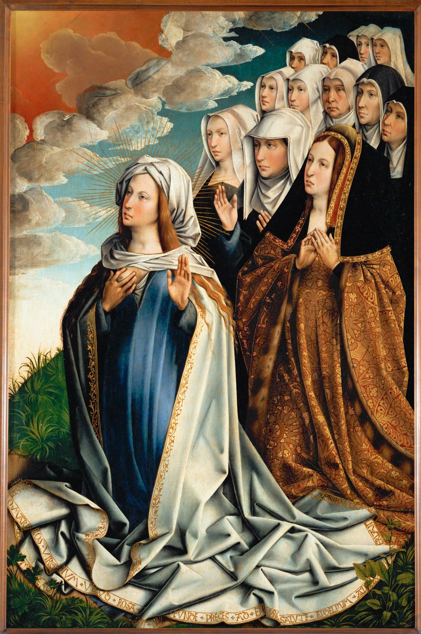 Santa María intercede por Juana " La Loca " - la loca ... de Colijn de Coter