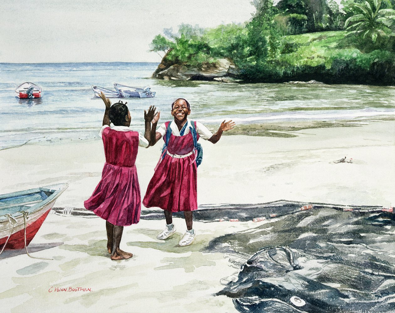 Receso en la Bahía, 2002 de Colin Bootman