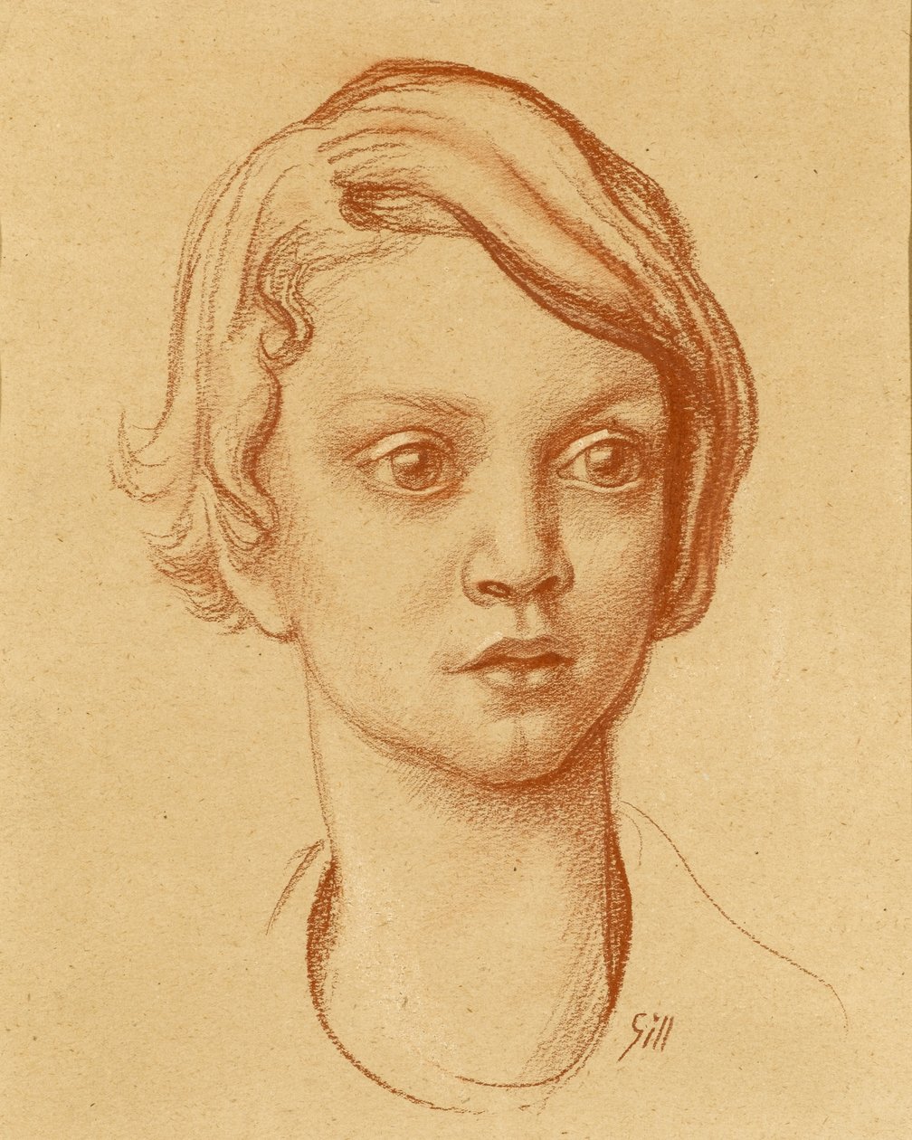 Retrato de Sue Lethbridge, circa 1935 de Colin Unwin Gill