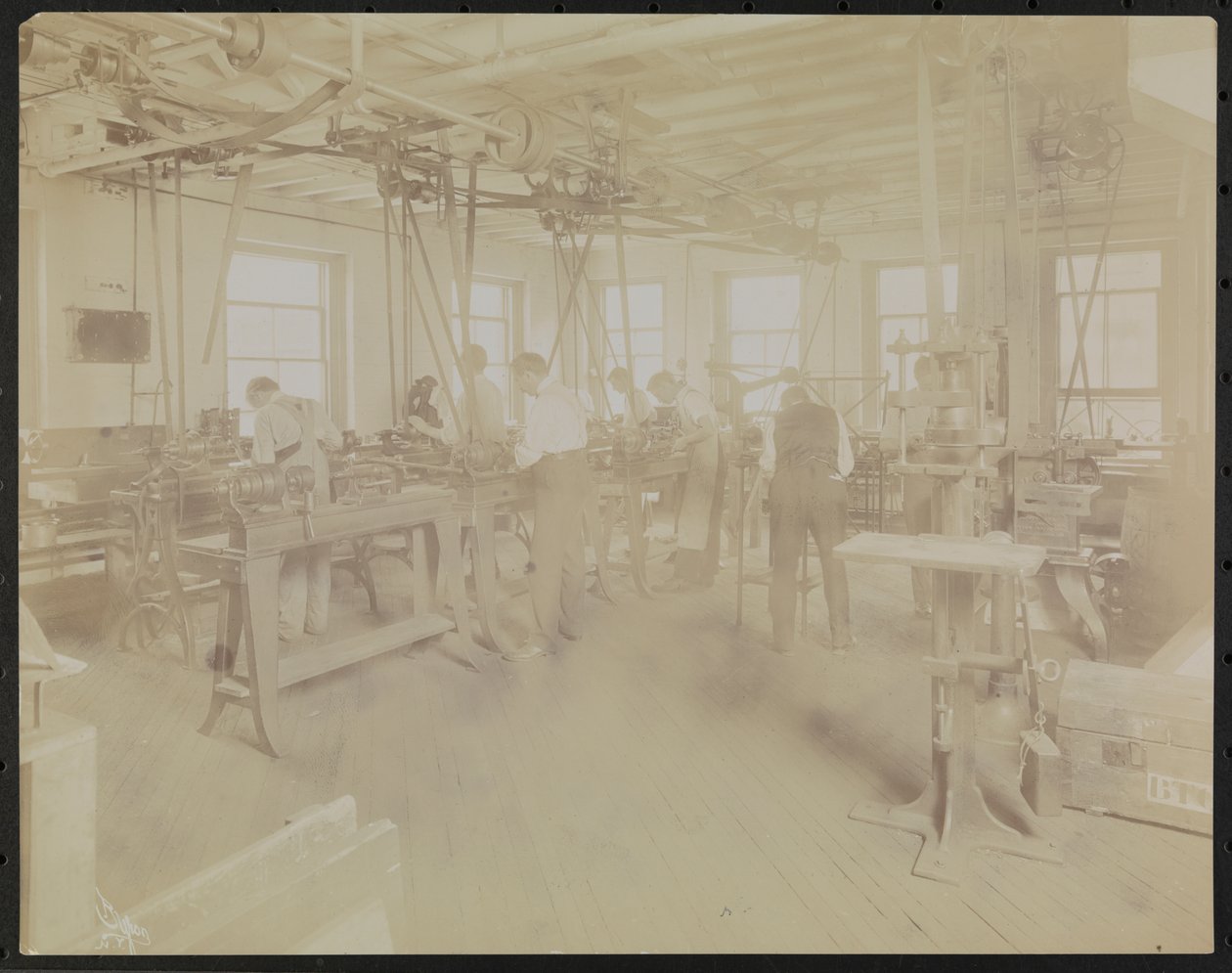 Fábrica de Dressler & Co., Máquinas de Películas, Nueva York de Company Byron