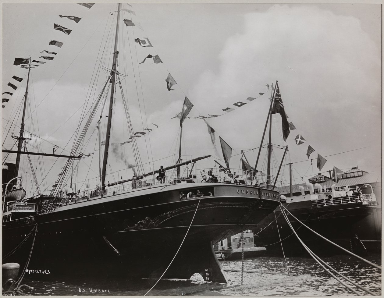 S.S. "Umbria", Línea Cunard de Company Byron