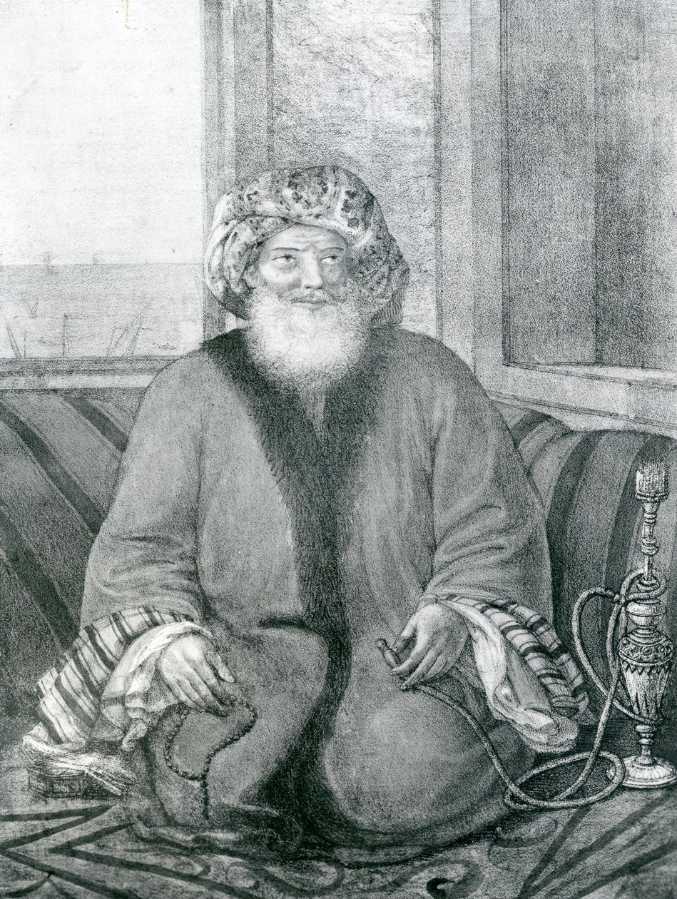 Muhammad Ali Pasha de Egipto (1769-1849), 1818 de Comte de Forbin