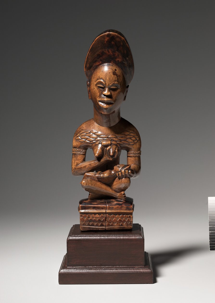 Figura de Madre e Hijo de Congolese School