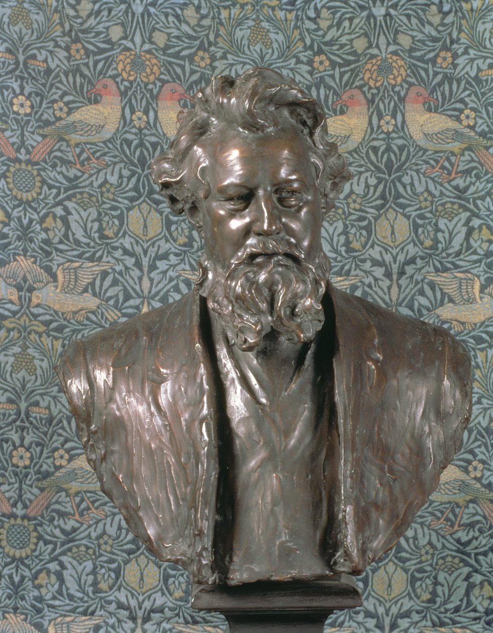 Busto de William Morris (1834-96) de Conrad Dressler