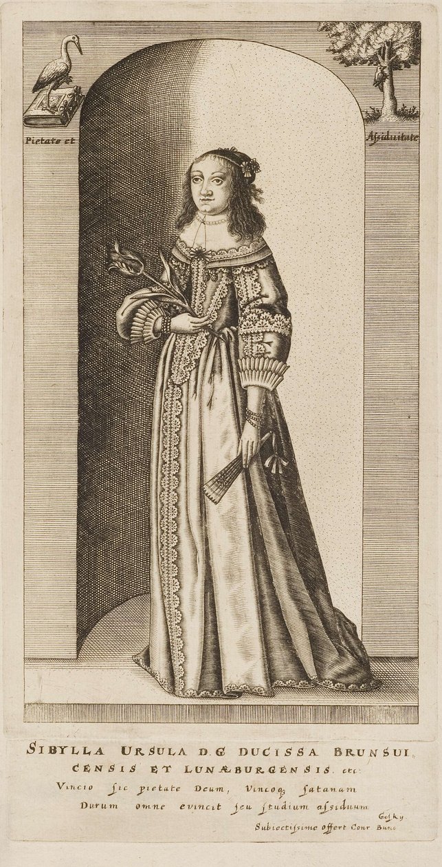 Conrad Buno - Sibila Úrsula, Princesa de Brunswick-Luneburgo de Conrad Buno