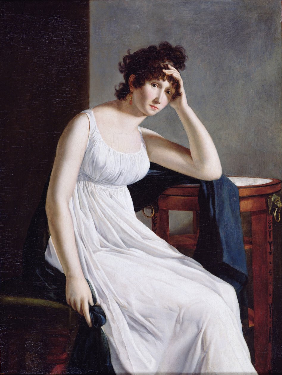 Autorretrato, 1800s de Constance Mayer