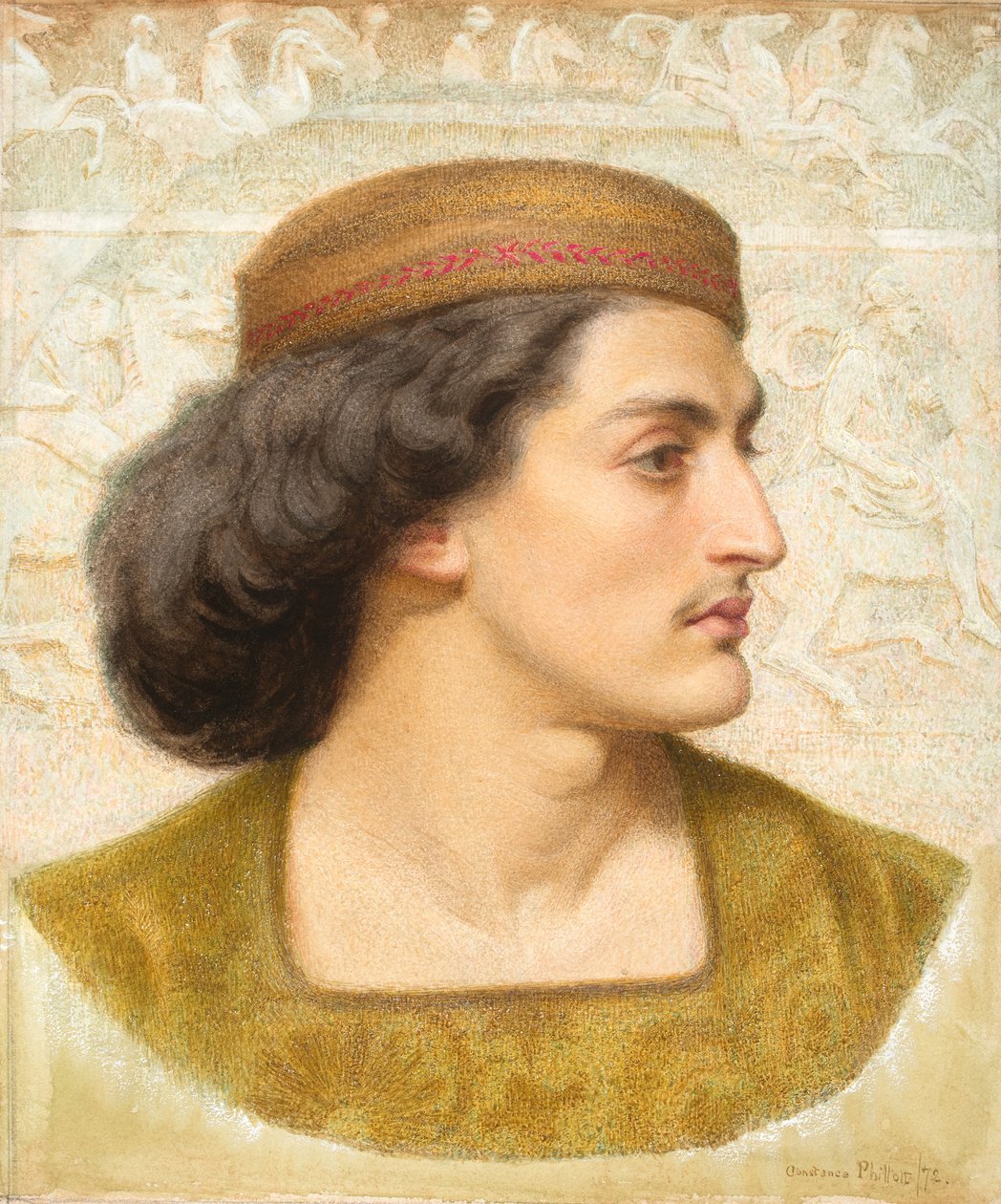 Retrato de Tito Melema de Constance Phillott