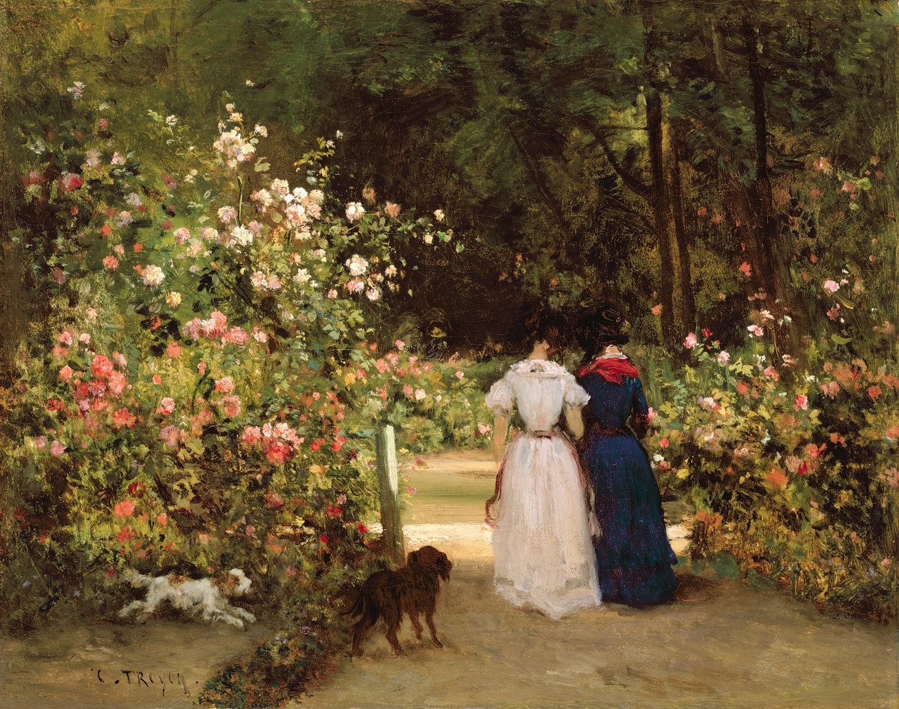 Paseo de Constant Emile Troyon