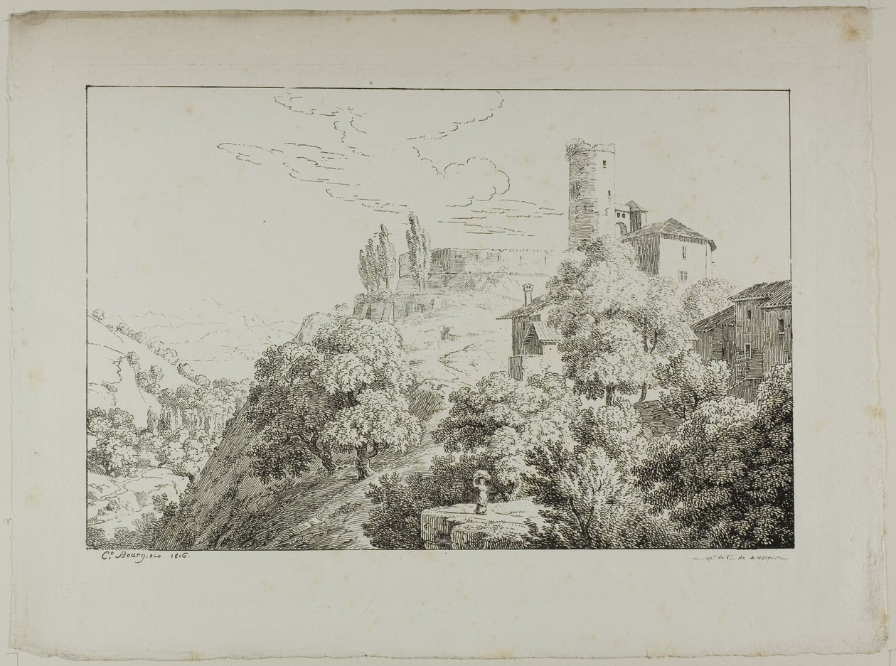 Paisaje de Constant Bourgeois