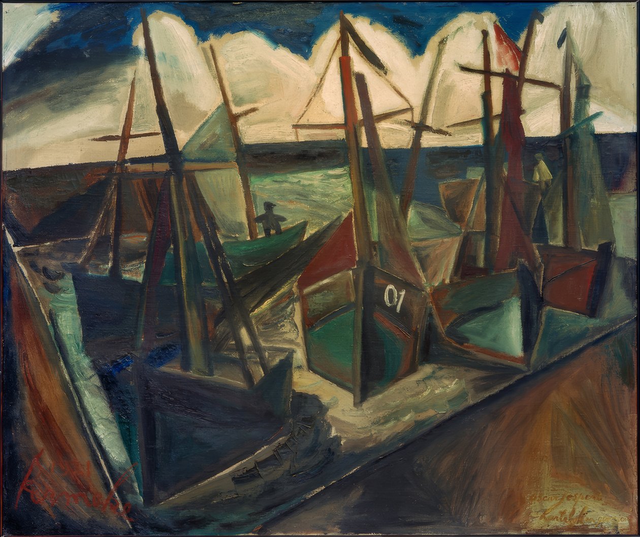 Puerto de Ostende de Constant Permeke