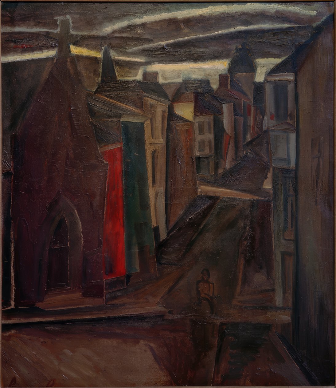 Calle en Ostende de Constant Permeke