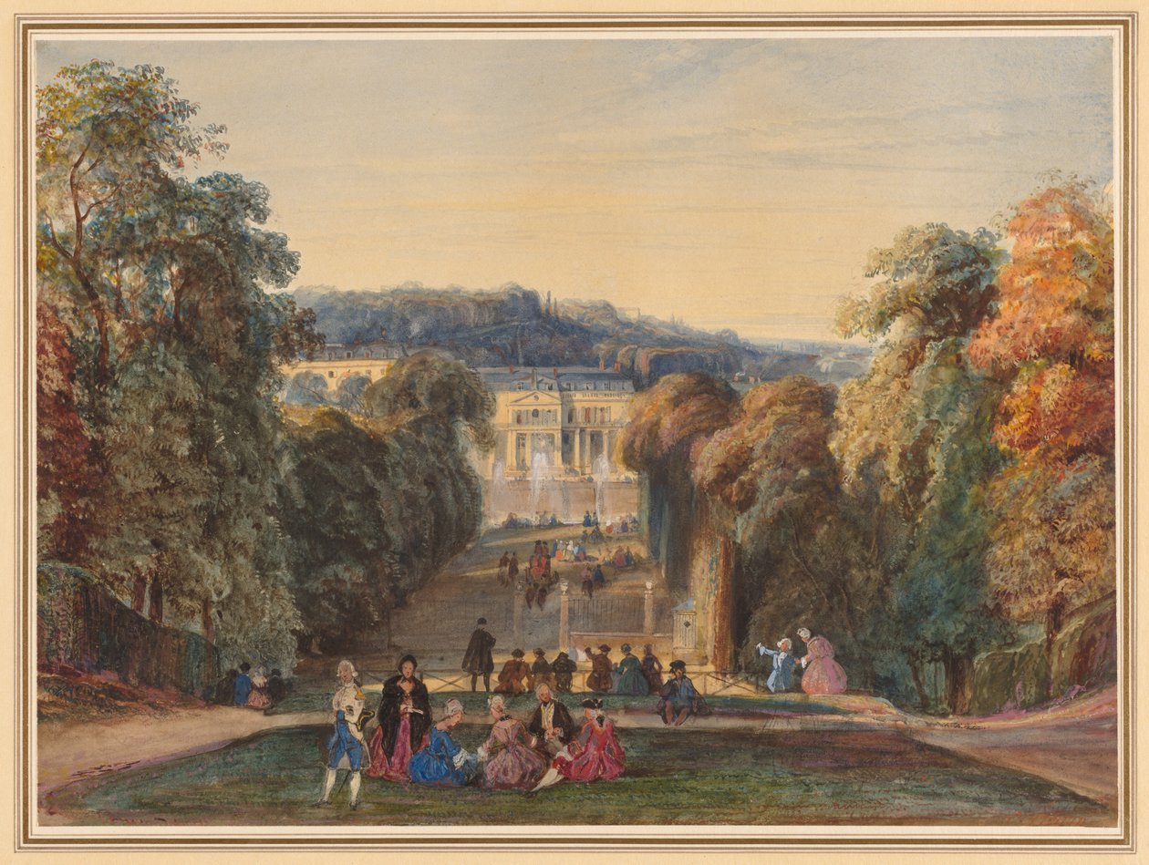 In the Park of Saint Cloud de Constant Troyon